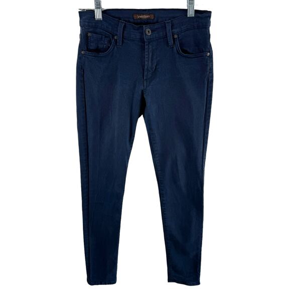 James Jeans Navy Blue Twiggy Low Rise Skinny Cotton Jeans Size 27 - Picture 1 of 7